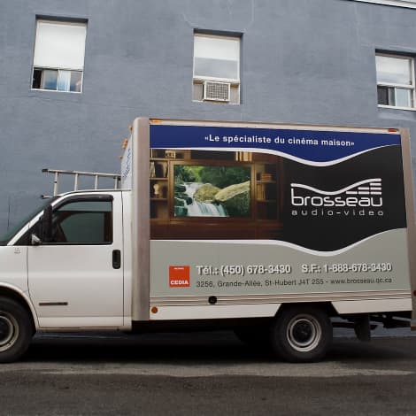 Solutions | Lettrage de véhicule | Bromar